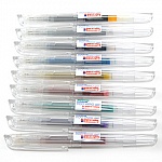 Ручка гелевая Gelroller, мягкая зона захвата, 0,7 мм, сменный стержень, прозрачный корпус Ручка гелевая Gelroller, мягкая зона захвата, 0,7 мм, сменный стержень, прозрачный корпус