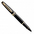 Ручка-роллер Waterman Expert 3 Black GT, толщина линии F, позолота 23К
