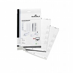 Вкладыши cменные Durable, для бейджей, 40 x 75 мм, 240 штук