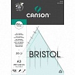 Бумага Canson Bristol, для черчения и графики, 250 гр/м2, 50 x 65 см, гладкая