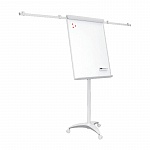 Флипчарт 2х3 Office Pro, на роликах, с планками для блокнота, 71 х 101.5 см