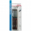 Набор ручек Rotring Tikky Graphic, для черчения, 0.2, 0.4, 0.8 мм, блистер