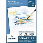 Альбом для акварели Сanson Aquarelle, склеенный, 10 листов, 300 гр/м2, 14.8 x 21 см