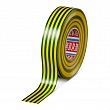Лента электроизоляционная tesa из ПВХ, 130 мкм, 20 м x 19 мм, желто-зеленая