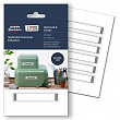 Этикетки самоламинирующиеся Avery Zweckform Living, белые, 17 х 85 мм, 12 штук