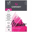 Альбом Canson Marker Layout, для маркера, 70 гр/м2, A4, 21x 29.7 см, 70 листов