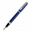 Ручка перьевая Waterman Exception Slim Blue Lacquer ST, толщина линии M, перо: золото 18К, родий