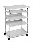 Стол мобильный Durable Computer Trolley 75 VH, для компьютера , 750 x 950 - 1150 x 534 мм