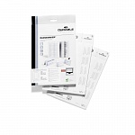Вкладыши сменные Durable, для бейджей, 61 x 210 мм, 20 штук