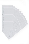 Карточки Durable, для телефонной книги Telindex и Telindex economy, 10 листов, на 60 записей